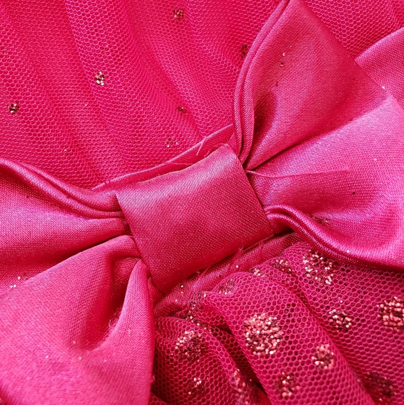 12M Girls Red Dress - Picture 4 of 6